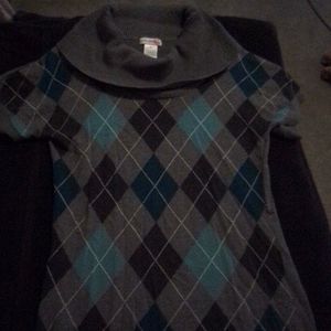 Ladies short sleeve Turtleneck